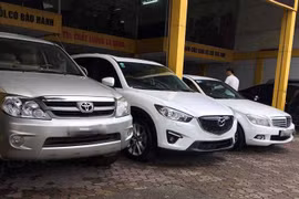 Thị trường ô tô cũ “gồng mình” chờ tín hiệu năm 2018