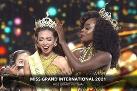 Thùy Tiên - người đẹp Việt Nam đầu tiên đăng quang vương miện Miss Grand