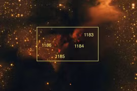 Phát hiện vật thể lạ trong tinh vân bóng tối LDN 673