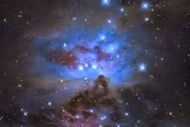 Khám phá về tinh vân Running Man len lỏi giữa các đám sao