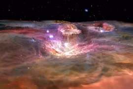 Ảnh 3D đẹp ngoạn mục của tinh vân Orion