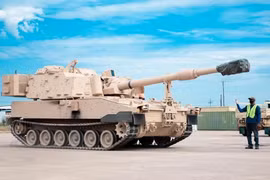 Quân đội Mỹ tiếp nhận pháo tự hành thế hệ mới Paladin M109A7
