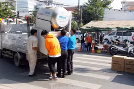 Bình Dương đặt máy ATM gạo phục vụ gần 2.000 hộ dân bị cách ly