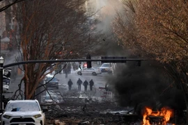 Nổ rung chuyển thành phố ở Mỹ ngày Giáng sinh