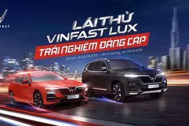 VinFast tổ chức chương trình lái thử xe Lux cùng chuyên gia quốc tế