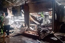 30 ki-ốt tại chợ Phước Long bị thiêu rụi, thiệt hại hàng tỷ đồng (MH)