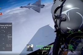 Video tiêm kích J-10 không quân Trung Quốc huấn luyện cận chiến