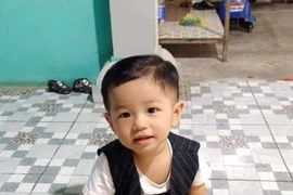Hình ảnh cháu Hưng được công an Dầu Tiếng đăng tải để người dân biết hỗ trợ cung cấp thông tin.