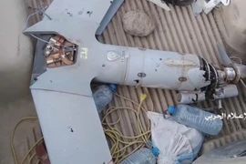 Houthi công bố video xác 2 chiếc UAV trinh sát của Liên quân Ả rập Xê út