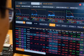 Chứng khoán rơi hơn 72 điểm