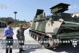 Báo Mỹ cáo buộc Trung Quốc "copy" mẫu xe quét mìn 