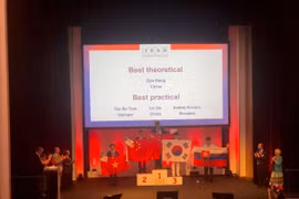 Lần đầu tiên thí sinh Việt Nam đạt điểm tuyệt đối Olympic Hóa học quốc tế