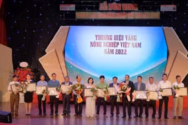 Năm 2022, 126 thương hiệu nông nghiệp Việt Nam đã được lựa chọn, vinh danh. 