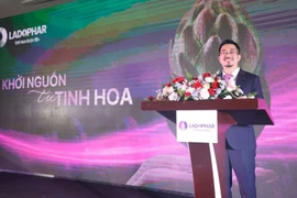 Ông Nguyễn Mai Long - Tổng Giám đốc Ladophar trong sự kiện kỷ niệm 40 năm thành lập Ladophar. 