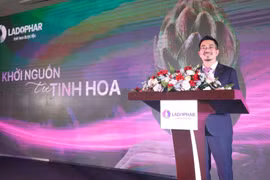 Ông Nguyễn Mai Long - Tổng Giám đốc Ladophar trong sự kiện kỷ niệm 40 năm thành lập Ladophar. 