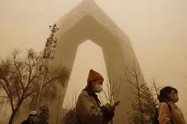 Sáu người chết, 80 người mất tích vì bão cát kinh hoàng ở Mông Cổ