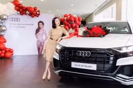 Ca sĩ Lệ Quyên tậu xế sang Audi Q8