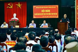 Bí thư Hà Nội: Tăng giải pháp để cán bộ không dám tham nhũng