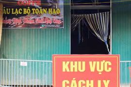 Tìm người đếm quán cà phê có 24 F0 2 cửa hàng Vinmart và 1 phòng khám