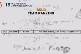 Trường chuyên Khoa học Tự nhiên giành giải Vàng toàn đoàn Olympic quốc tế về Toán, Lý và Khoa học máy tính 2022