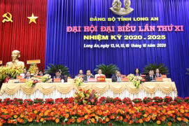 Khai mạc Đại hội Đảng bộ tỉnh Long An lần thứ XI, nhiệm kỳ 2020 - 2025