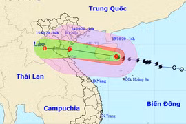 Mưa lũ lại ập xuống miền Trung