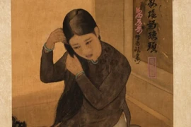 Bức 'Thiếu nữ chải đầu' bán giá 8.5 tỷ đồng