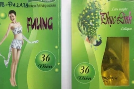 Sản phẩm giảm cân Phục linh Collagen chứa chất cấm sibutramine