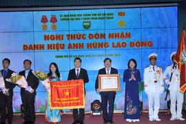 Đại học Y khoa Phạm Ngọc Thạch đón nhận danh hiệu Anh hùng Lao động thời kỳ đổi mới