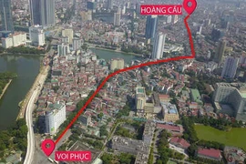 Toàn cảnh tuyến đường 2,2km "đắt nhất hành tinh" ở Thủ đô