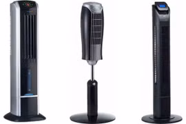 Công suất của quạt tháp, quạt cây