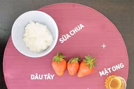 Công thức mặt nạ trắng da, cấp ẩm từ dâu tây vào mùa đông!
