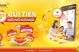 5 giây gửi tiết kiệm online, cơ hội trúng thưởng lớn