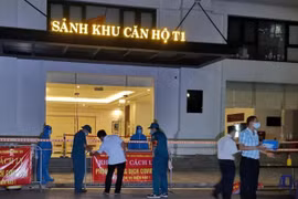 Hà Nội tạm phong tỏa một tòa chung cư ở Times City do có 4 ca dương tính