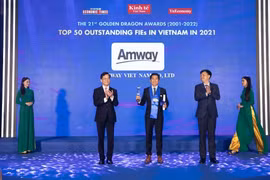 Tập đoàn Amway 10 năm liên tiếp giữ vị trí số 1 ngành Bán hàng trực tiếp