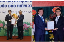 Trao quyết định giao quyền Bộ trưởng Y tế, bổ nhiệm Tổng Giám đốc Bảo hiểm xã hội