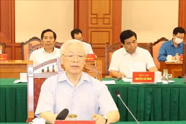 Tổng Bí thư, Chủ tịch Nước chủ trì họp Tiểu ban Văn kiện Đại hội XIII