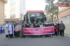 20 y bác sĩ Bệnh viện E TƯ tiếp tục vào Tây Ninh chống dịch