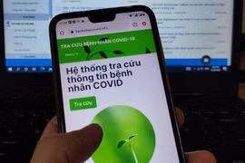 Tra cứu thông tin bệnh nhân COVID-19 trên trang https://benhnhancovid.info. Ảnh: Bảo An/Báo Tin tức
