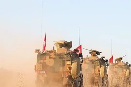 Quân đội Thổ Nhĩ Kỳ ở Aleppo. Ảnh South Front