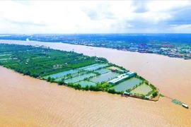 Khu du lịch Cồn Sơn thuộc phường Bùi Hữu Nghĩa, quận Bình Thủy, TP Cần Thơ.