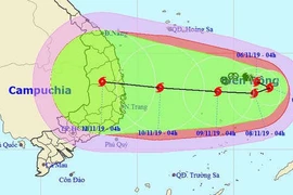 Bão Nakri có thể vào Nam Trung Bộ