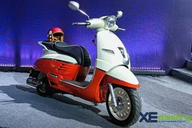 Xe tay ga cao cấp PEUGEOT Django giá 68 triệu đồng ra mắt tại Việt Nam