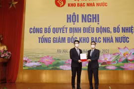 Công bố bổ nhiệm ông Trần Quân làm Tổng Giám đốc Kho bạc Nhà nước