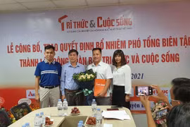 Trao quyết định bổ nhiệm Phó Tổng Biên tập và thành lập Công đoàn Báo Tri thức và Cuộc sống