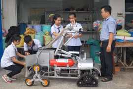 Robot hỗ trợ chữa cháy