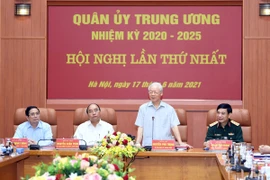 Ba lãnh đạo chủ chốt tham gia Thường vụ Quân ủy Trung ương