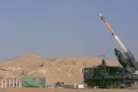 Israel thử nghiệm thành công tên lửa SAM I-Derby ER 