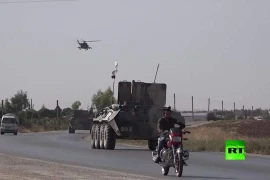 Quân đội Nga thực hiện tuần tra trên vùng đông bắc Syria