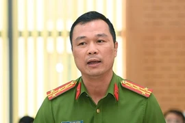 Đại tá Tô Anh Dũng, Phó Cục trưởng Cục Cảnh sát Quản lý hành chính về TTXH.